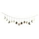 thumbnail image 5 of Colgante de pared de , boho, moderna, decoración de cabecero decoración r banner para guardería decoración del hogar dorada, 5 of 8