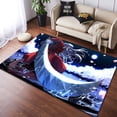 thumbnail image 2 of Anime Inuyasha alfombra de cocina alfombrilla de puerta de entrada dormitorio decoración del suelo sala de estar alfombra baño alfombra antideslizante, 2 of 4
