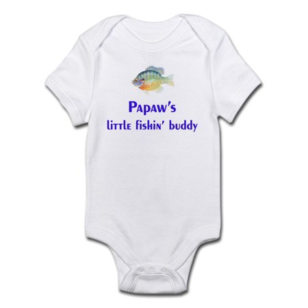 

CafePress - Papaw s Little Fishin Buddy Infant Bodysuit - Baby Light Bodysuit