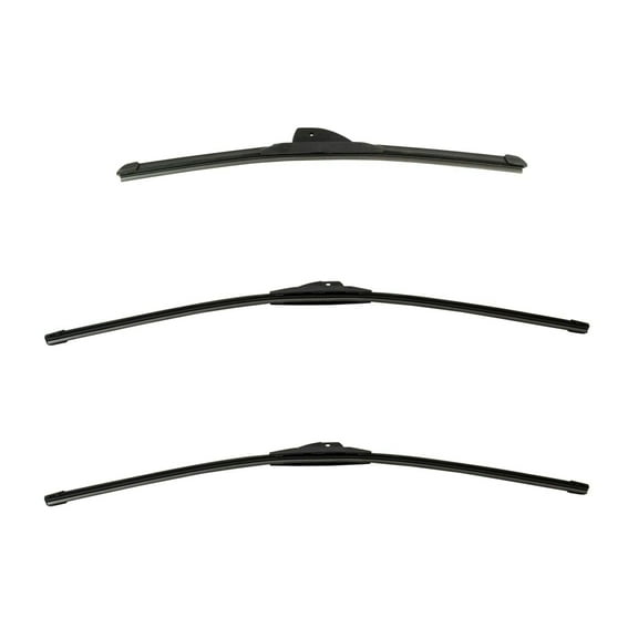 Geelife Tech Windshield Wiper Blade Front & Rear 3pc Set