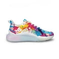 thumbnail image 6 of Psesaysky Rainbow Atmospheric Cushion Running Shoes Walking Sneakers Print Tennis Shoes Tie Dye Shoes for Women, 6 of 7