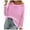 Pink, variant on Womens Summer Scoop Neck Short Sleeve Sweater Casual Crochet Out Knit Tops Pullover Shirts Beach Coverup (Black, L)