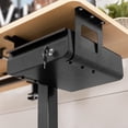 thumbnail image 5 of VIVO Black Lockable Pull Out Under Desk Storage Drawer, Workspace Organizer, 5 of 8