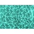 thumbnail image 1 of Ahgly Company Machine Washable Indoor Rectangle Abstract Turquoise Blue Contemporary Area Rugs, 6' x 9', 1 of 4
