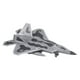 thumbnail image 4 of Modelo de caza de aleación 1/72, avión de combate coleccionable de aviación realista. Gris, 4 of 9