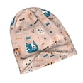 thumbnail image 4 of Beanie Hats for Men and Women, Cute Cat Fish Graffiti Patterns Adult Unisex Knit Hat Winter Warm Skull Cap, 4 of 7
