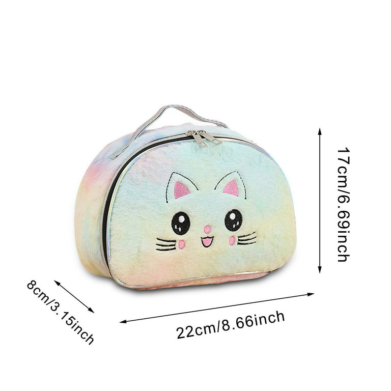 New Cosmetic Bag Cute Mini Portable Carry-on Girls Toiletry