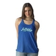 thumbnail image 2 of Friendship Day Italic Text Racerback Tank Women -Image by Shutterstock, Female Medium, 2 of 4