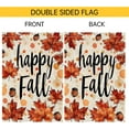 thumbnail image 6 of Happy Fall Garden Flags for Outside, 12x18 Inch Double Sided Polka Dots Maple Leaf Thanksgiving Garden Flag Small Burlap for Autumn Yard Rustic Farmhouse Outdoor Decoration, 6 of 6