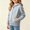 Gray, variant on Girls Hoodies with Zipper, Outdoor Casual Solid Color Long Sleeve Athletic Jackets Yellow Size 1-2T