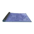thumbnail image 2 of Ahgly Company Indoor Rectangle Medallion Blue Traditional Area Rugs, 8' x 12', 2 of 4