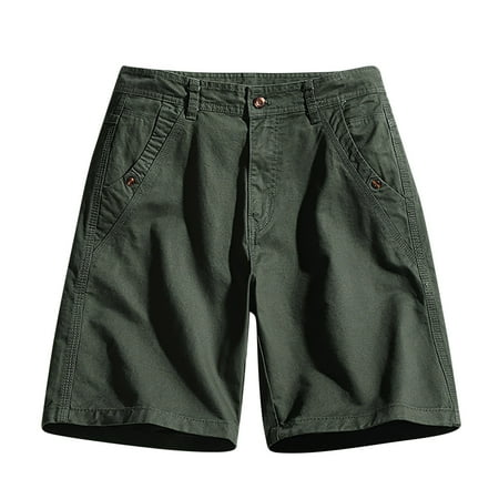 

Mensshorts Clearance Solid Sports Cargo Pants Casual Leisure Bib Pants Coverall With Pockets Jean Shorts for Men Pajama Pants for Men Green Xxl