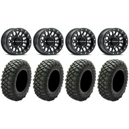 Raceline Podium Bdlk 14 Bk Wheels 32 Crawler XG Tires Polaris RZR XP 1000 / PRO XP / Ranger XP 900/1000
