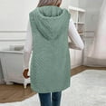 thumbnail image 5 of ‌‌FDGIU Women's Polar Fleece Vest - Lightweight Zip Up Sleeveless Jacket, Casual Oversized Winter Top, 5 of 7