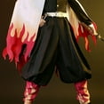 thumbnail image 2 of Rengoku Kyoujurou Costumes, Adults Men Halloween Fancy Dress Cosplay Costume XL, 2 of 6