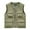 Khaki, variant on BiZtdJrK Men Big and Tall Solid Vest Loose Fit Lightweight Sleeveless Cargo Vests Outdoor Hiking Travel Golf Vest with Pockets Prime Sales Of The Day Khaki XXL