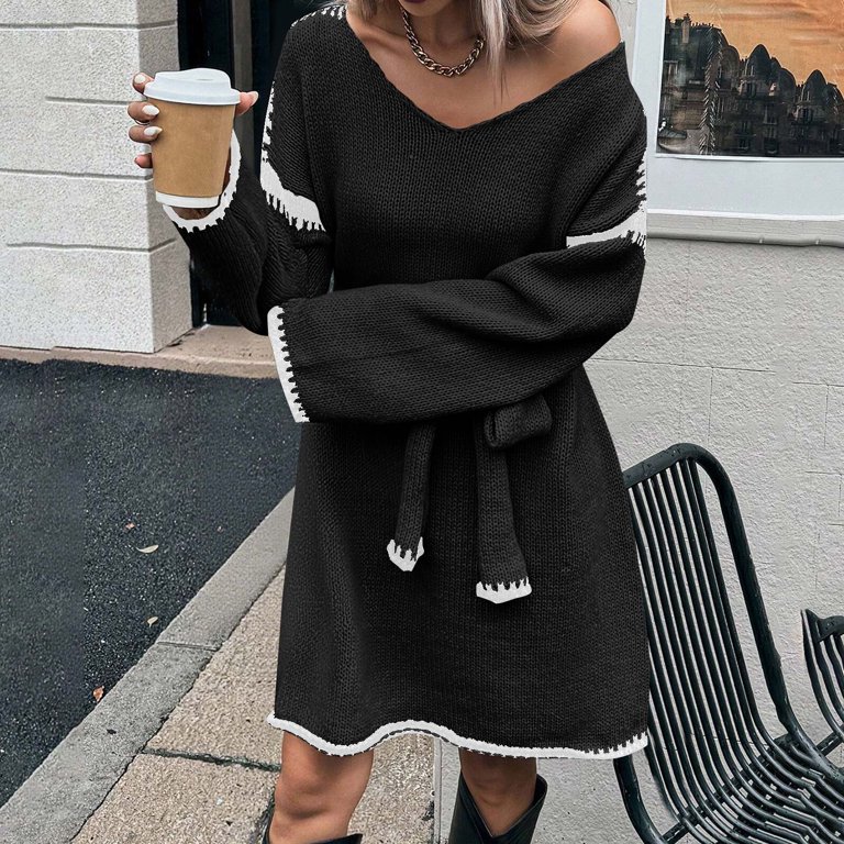 chinese dress ladies Loose Waisted Casual Side Slit Dress – Juma Store Kenya