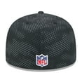 thumbnail image 4 of Men's New Era  Black New Orleans Saints 2024 Sideline 59FIFTY Fitted Hat, 4 of 6