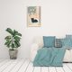 thumbnail image 4 of Lienzo de pared japonés con forma de gato negro, 40 x 60 cm, decoración de baño, 4 of 8