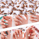 thumbnail image 3 of Arte de uñas de diamante con forma especial plana, colgantes de cuentas de cristales de diamantes de imitación, 3 of 5