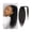 12inches, variant on 12"-26" Long Yaki Straight Ponytail Wrap Around Ponytail Hairpiece Clip in Brazilian Remy Hair Kinky Straight Ponytail Hair Extension for Black Women