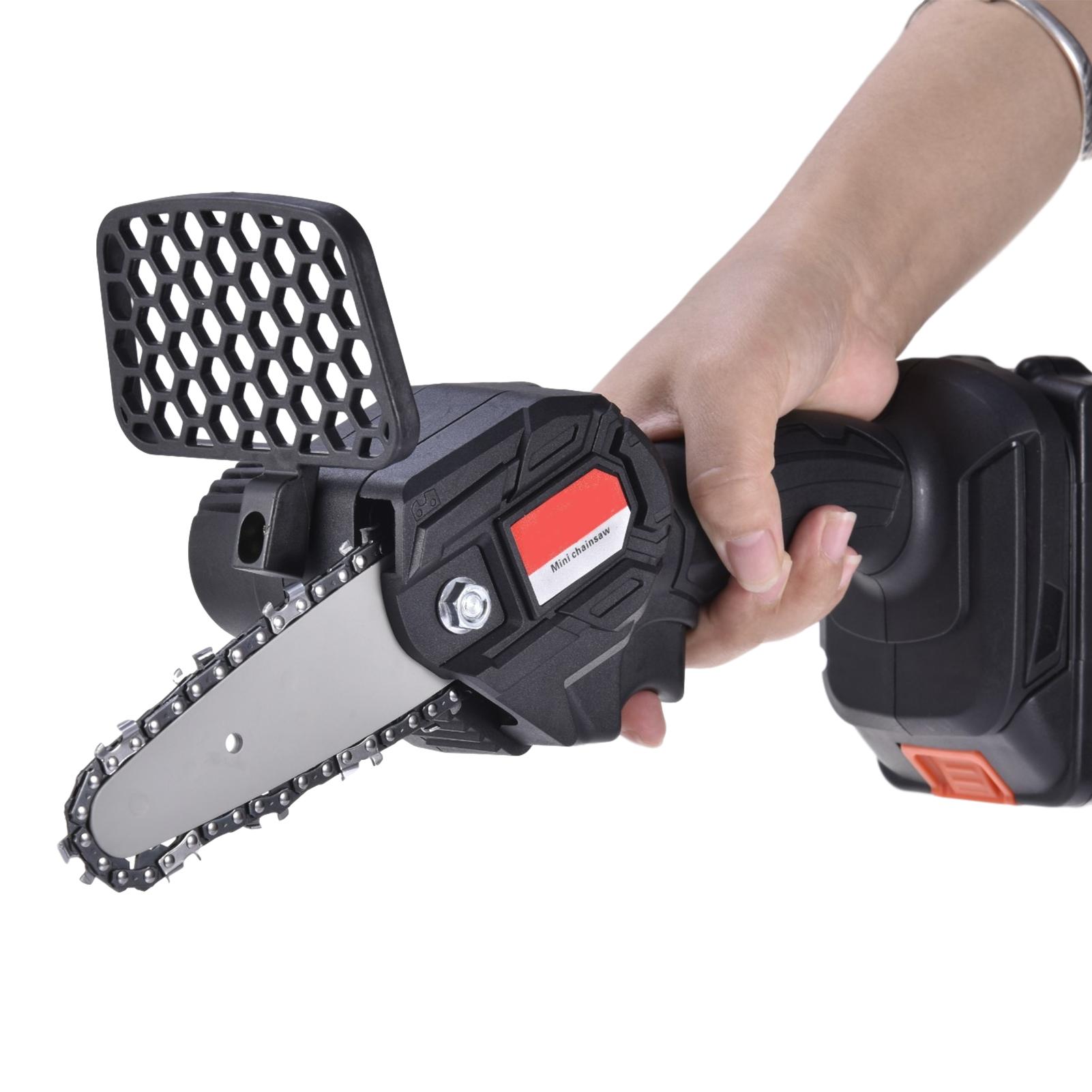 Mini Chainsaw 4-Inch Cordless Electric 