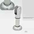 thumbnail image 5 of Set of 2 Partition Bracket Stainless Steel Silver Accessories Toilet Bracing Foot, 5 of 6