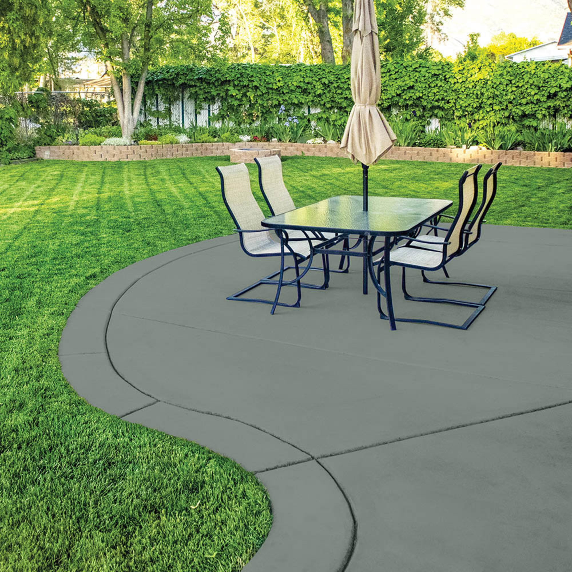 Glidden Porch and Floor with Cool Surface Technology Satin Interior/Exterior Paint, Gray Heron, 1 Gallon
