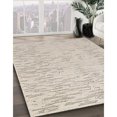 thumbnail image 2 of Ahgly Company Indoor Rectangle Mid-Century Modern Light French Beige Brown Solid Area Rugs, 3' x 5', 2 of 6