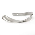thumbnail image 2 of Lumino Plated Brushed Nickel Sashay Curtain Holdbacks (2 Count), 2 of 4