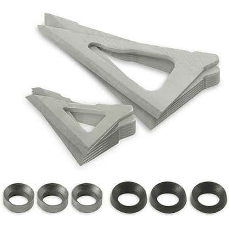 TRUGLO BROADHEAD FIXED REPLACEMENT 4 BLADE 3PK