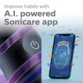 thumbnail image 2 of Philips Sonicare Prestige 9900 Rechargeable Toothbrush with SenseIQ (Midnight), HX9990, 2 of 8