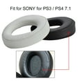 thumbnail image 1 of Koszal Replacement Breathable Soft Sponge Ear Pad Cushion Earmuff for Sony PS3 PS4 7.1, 1 of 6