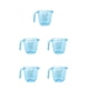 thumbnail image 2 of Bearachild 150/300/600ml Plastic Measuring Cups Kitchen Laboratory Tool Handle Container Cooking Liquid with Tableware Measure Type2 NO2, 2 of 6