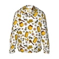 thumbnail image 2 of Picia Cute Bee Women's Men's UPF 50+ Sun Protection Hoodie Shirt Long Sleeve SPF Fishing Outdoor UV Hiking Lightweight Shirts-XX-Large, 2 of 9
