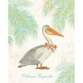 thumbnail image 2 of Flamingo Tropicale I Poster Print by Sue Schlabach (24 x 30), 2 of 2