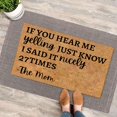 thumbnail image 4 of Fun Welcome Front Door Mat Outdoor Indoor Spring Floor Mat Farmhouse Porch Floor Mat Ornament Gift Summer Fall Home Decor Mother's Day Gift, 4 of 4