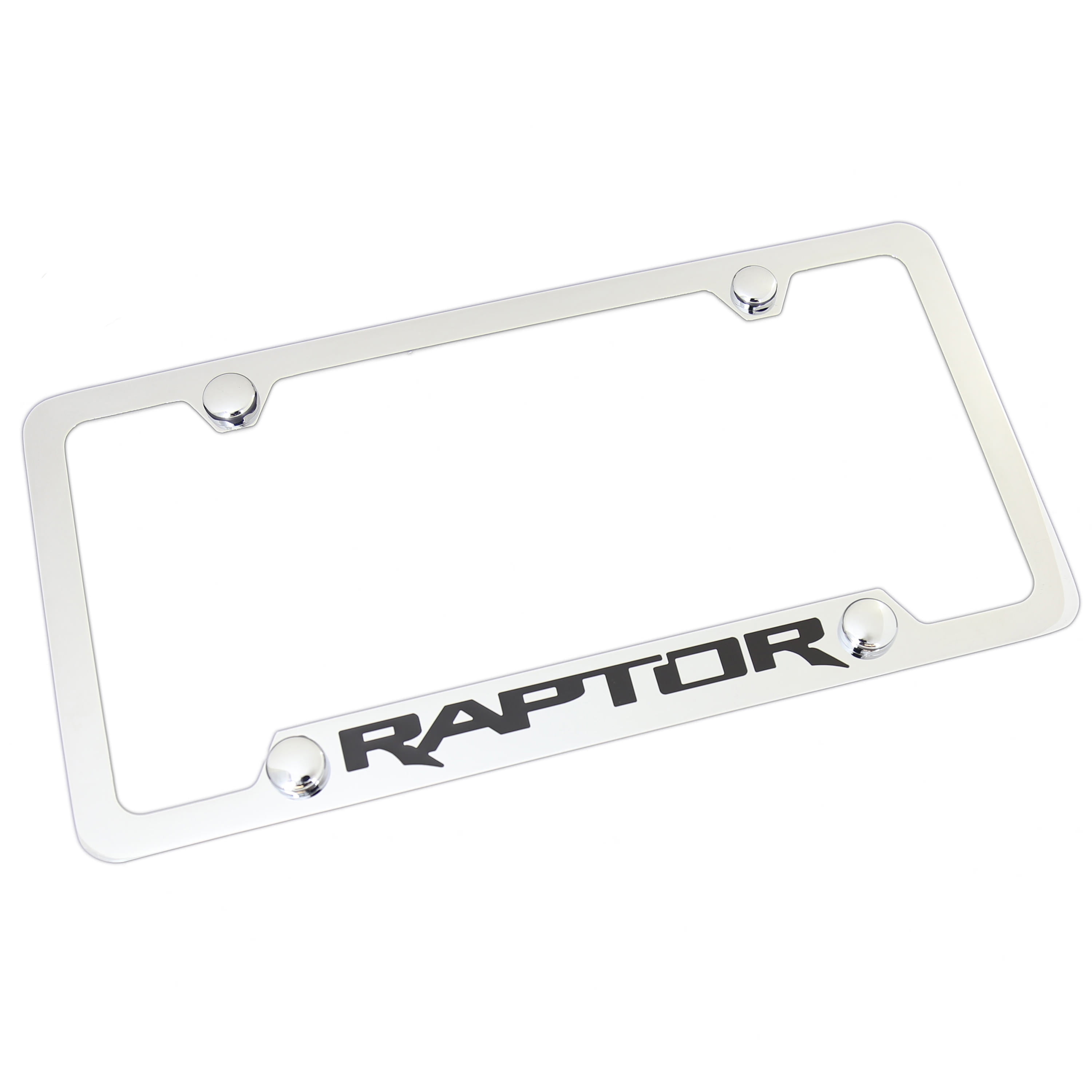 Ford F150 Raptor License Plate Frame (Chrome)