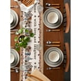 thumbnail image 2 of Farmhouse Western Star on Vintage Letter Table Runner-36 Inch Long Home Quote Table Runners Linen Burlap Tablerunner for Kitchen Dining Room Holiday Party, 2 of 9