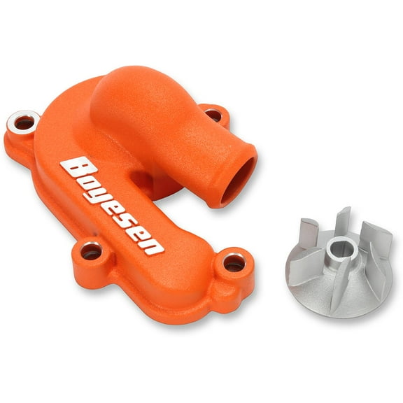 Boyesen Supercooler Orange Water Pump Cover & Impeller Kit (WPK-44AO)