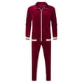 thumbnail image 3 of Wdfiry Men's Tracksuits Set Long Sleeve Sweatsuits For Men Set Track Suits 2 Piece Casual Athletic Jogging Warm Up Full Zip Sweat Suits Plus Size On Sale, 3 of 8