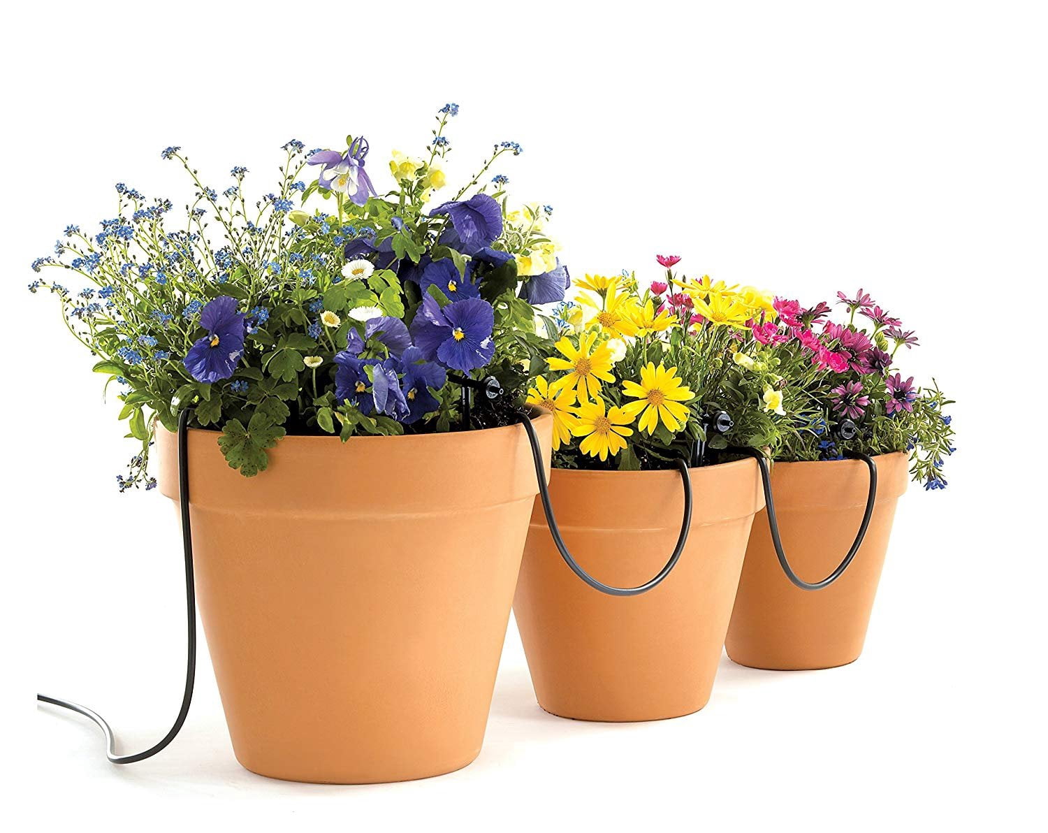 Rain Drip Auto Container& Hanging Basket Kit With Timer