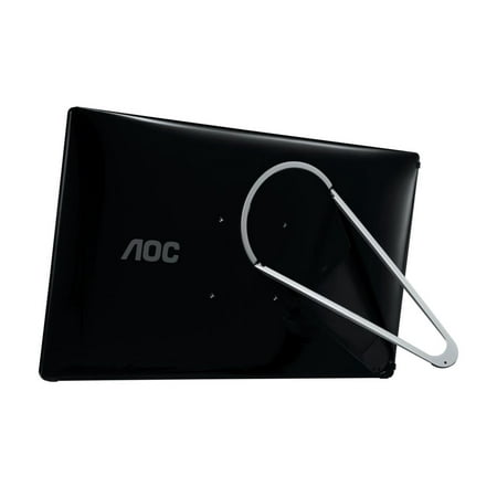AOC - I1659FWUX 16" IPS TFT Active Matrix WLED LCD USB Powered Portable Monitor (USB) - Piano Black