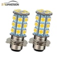 thumbnail image 2 of P15D-25-3 front light bulb LED scooter light high and low beam light 6V 12V 24V motorcycle auxiliary light led headlight warm white light, 2 of 5