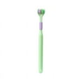 OVINYER 3 Toothbrush Oothbrush With Soft Travel Toothbrush With Three