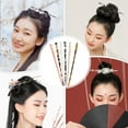 thumbnail image 2 of 6pcs Vintage Pelo Palillos Sencillez Largo China Mujer Accesorios para el cabello, 2 of 6