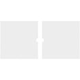 thumbnail image 4 of Ekena Millwork Rectangle Architectural Grade PVC Ceiling Medallion (Set of 2), 4 of 11