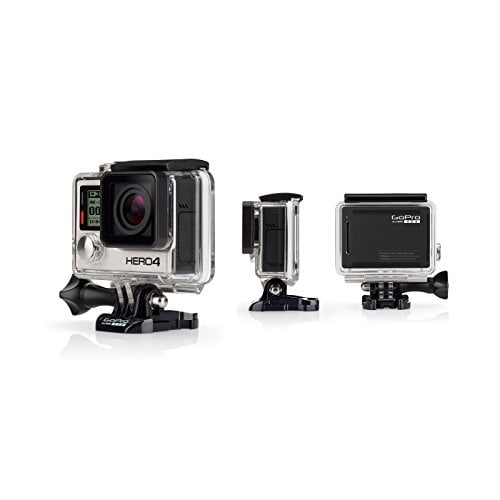 GoPro CHDHX-401 HERO4 Silver And Black 4K Action Camera