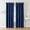 Blue, variant on CUH Blackout Curtains Energy Efficient Thick Solid Drapes Panel Privacy Window Curtain Thermal Insulated Bedroom Green W:52"x H:84"
