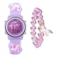 thumbnail image 1 of Reloj Digital Y Pulseras Ben Nevis Deportivo Resistente Al Agua Para Niño Y Niña Con Despertador, Temporizador, Luces Que Cambian De Color,correa Unicornio Violeta, 1 of 7